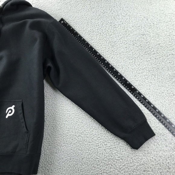 Rare! PELOTON x Jean Michel Basquiat Cassius Clay Men's LARGE Black Hoodie - Picture 15 of 16